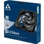 Arctic P12 Silent Ventilador 12cm Negro